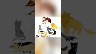 Клип идеальный мир | коты воители огонёк синяя звезда клубок горелый львиногрив буран горчица дымок