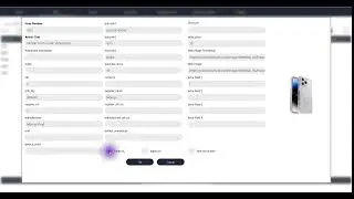 WMS - Setup items in the item list