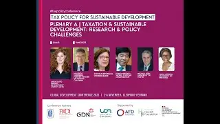 Setting the Stage: Taxation and Sustainable Development: Research and Policy Challenges