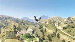 Grand Theft Auto V   Superman Cheat Skyfall) HD