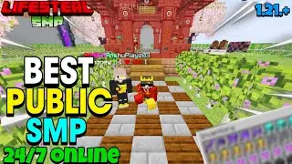 💀Join Best Public HeadSteal Smp Server For Minecraft🎈| Java/Pe/Pojav | 24/7 Online