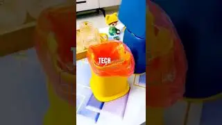 Mini Trash bin.#shots #trashbin #minidustbin #smartgadgets #homegadgets #kitchentrashbin