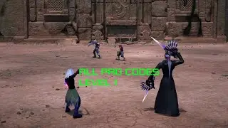 Kingdom Hearts III - Xigbar and Dark Riku No Damage/All Pro Codes/Restrictions (LV1 Critical Mode)