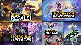 BOUNTY HUNTERS RESALE⁉️EUDORA DRAGON SKIN OPTIMIZED | UPCOMING STARLIGHT SKINS UPDATES & NEW SKINS