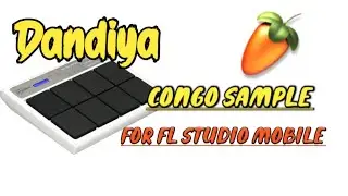 Dandiya Congo patch sample for | Fl studio mobile and | Mobile octopad | Drum machine