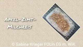 Apfel-Zimt-Milchreis aus dem Backofen