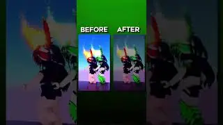 Raw footage vs. Final edit || Roblox edit || #shorts #roblox #edit