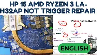 HP 15 GW LAPTOP MOTHERBOARD AMD RYZEN 3 3250U M03669 601 LA H32AP NOT TRIGGER REPAIRED | ENGLISH