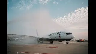 Air Canada: Inaugural flight to Singapore