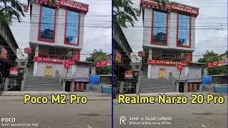 Realme Narzo 20 Pro vs Poco M2 Pro Camera Comparison | Realme Narzo 20 Pro | Tech 4 camera