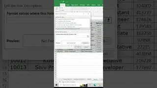 Highlight Alternative Rows in Excel | Conditional Formula in Excel | 