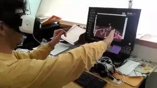 Leap Motion Blocks on Gear VR