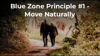 Blue Zone Lesson #1 - Move Naturally
