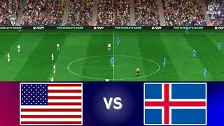 FC 24:  USWNT vs. ICELAND (w) | Sep 8, 2024 | International Friendly | PS5 Gameplay