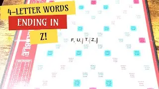 16 4-Letter Words Ending in Z (Scrabble Tips)
