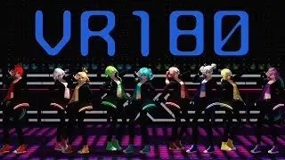 【MMD 5K 180 VR】 Persecution Complex Cellphone Girl