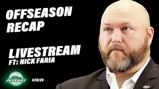 Has Joe Douglas Fixed the New York Jets? | LIVESTREAM ft: Nick Faria