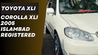 Toyota corolla xli || islamabad Registered || 2005 model Review