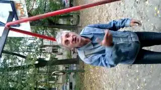 Алкаш дядя Паша турникмен Киева