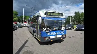 Троллейбус Минска БКМ-321,борт.№ 5472,марш.34 (15.03.2020)