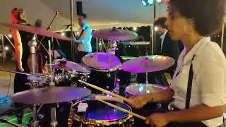 Stevie Wonder, signed, sealed,  delivered ( drum cam)