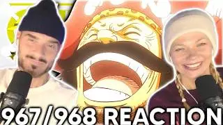 LAUGHTALE!? | ONE PIECE EPS 967 - 968 | REACTION & DISCUSSION