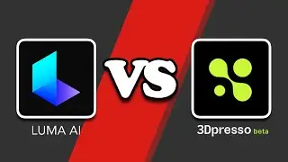 Which one generates a better 3D model from video? Luma AI or 3DPresso?