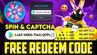 Free Redeem Code & UPI Cash🔥✅ No App Task ❌No Survey❌
