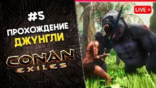 CONAN Exiles | Прохождение КОНАНА - Джунгли зовут | 5 | КООП 👍