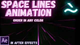 Free Space Lines Animation | Order Custom Colors | After Effects