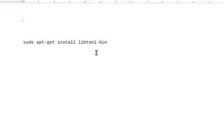 Ubuntu How to install libtool without issues of availability