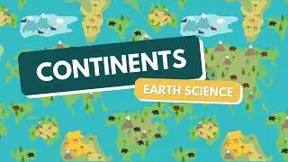 Continents of Earth in animated story || Geography in animated version
