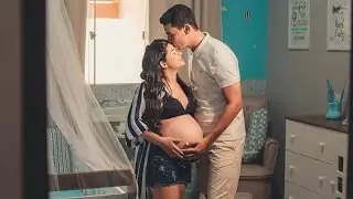Lindas Fotos de Grávida Feitas Em Casa