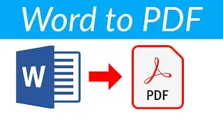 How to Convert a Microsoft Word Document to a PDF