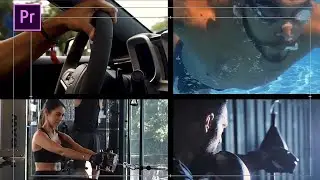 Animated Split Screen effect for Premiere Pro | Multi screen | Split Screen Video Ideas