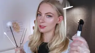 ASMR Ear Cleaning, Exam, and Hearing Test (Medical Role Play, Personal Attention) New Zealand Accent