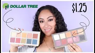 Full Face of Dollar Tree Make Up