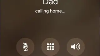 Fake  dad call 😆