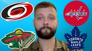 ПРОГНОЗ МАТЧА КАРОЛИНА-ВАШИНГТОН | МИННЕСОТА-ТОРОНТО НХЛ