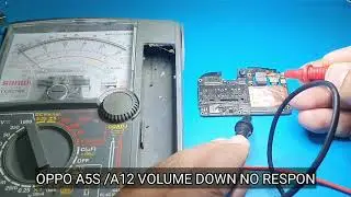 Servis hp oppo a5s / a12 volume down tidak berfungsi