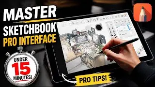 How to MASTER The SKETCHBOOK PRO Interface in UNDER 15 Minutes!