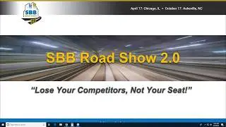 SBB Road Show 2.0 - Lose Your Competitors, Not Your Seat!