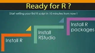 [R Beginners] How to install R, RStudio  and R packages.
