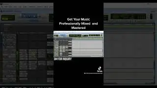 Get Your Music Professionally Mixed and Mastered.
