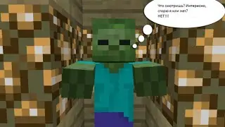 показываю свой мир minecraft который строил целый год