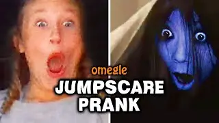 Under the Blanket JUMPSCARE PRANK on Omegle