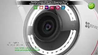 KAMERA CCTV EZVIZ C3W HUSKY AIR (Suara dan Lampu Perlindungan Ganda)