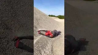 Funny Spiderman Fall From Cliff Prank