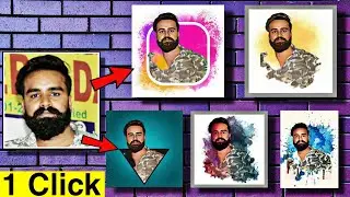 How to make Your Cartoon Photo in One Click? Step by Step full Tutorial in Hindi