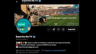 veja toda programação esportiva completa do dia em um só lugar - EsportesnaTV